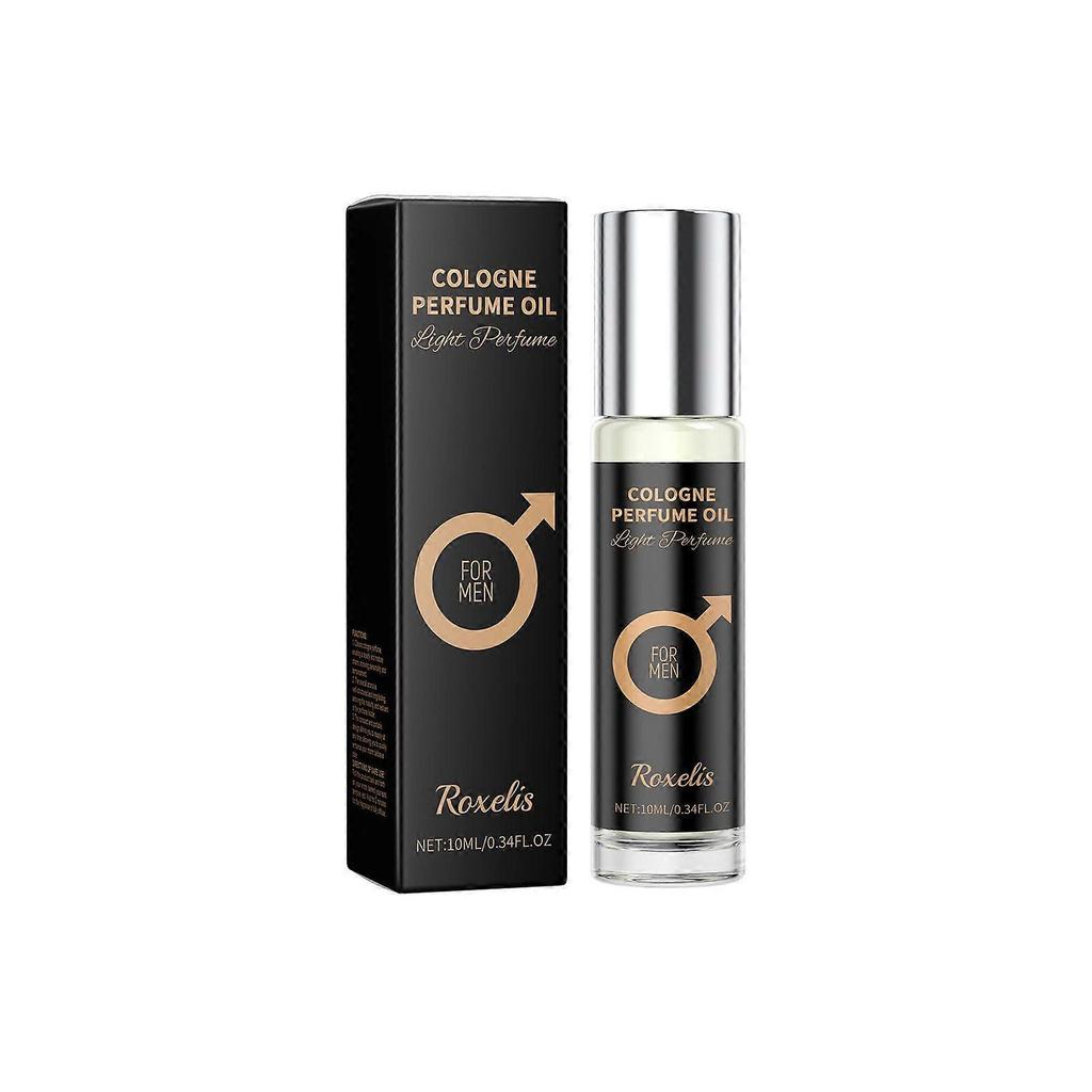 Cologne Men's Roller Perfume Long-lasting Fragrance Charming Charm Versatile Daily Fresh Fragrance Natural Perfume 10ml less