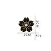 Sakura Blossom Cartoon Brooch: Versatile Enamel Floral Badge