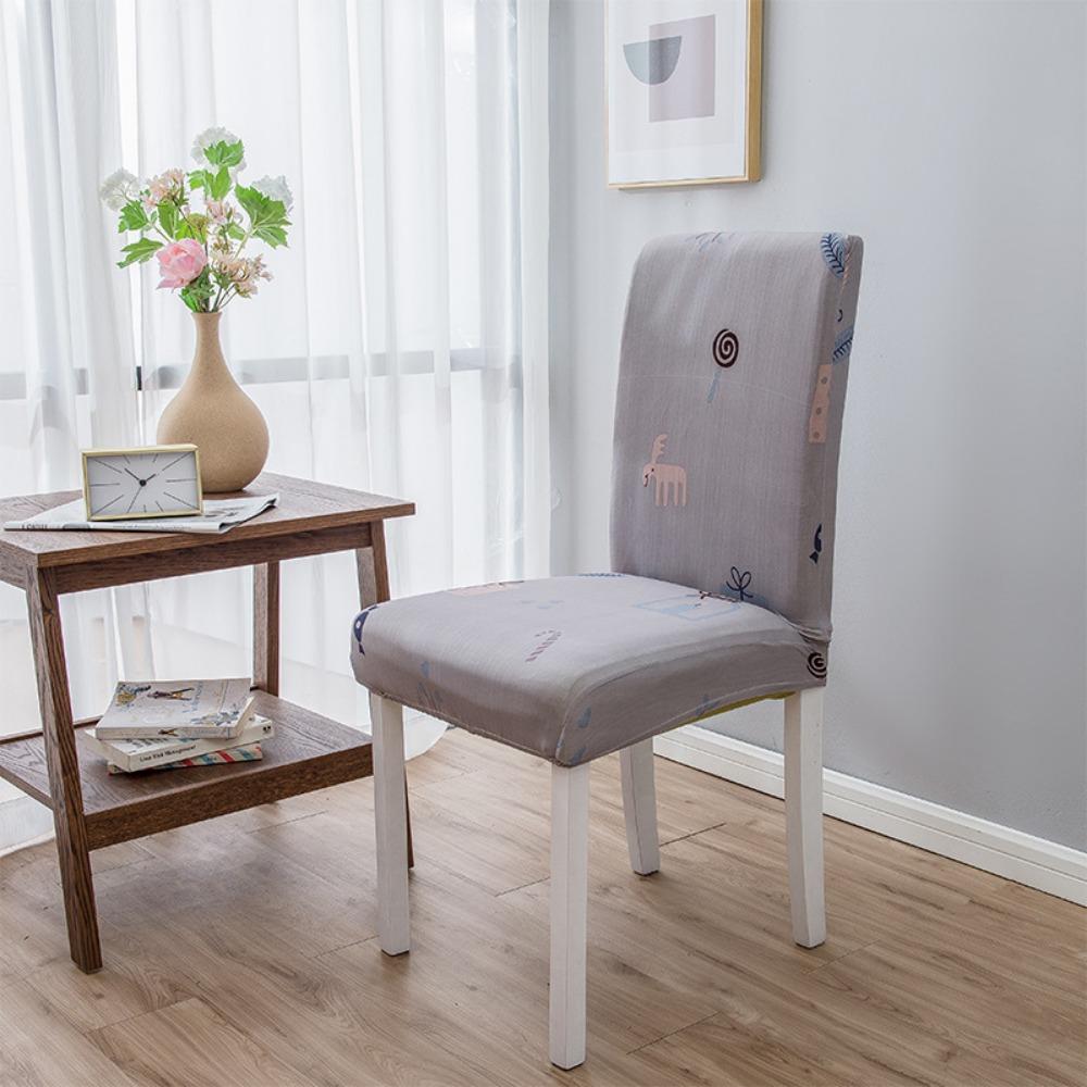 Chair Cover Full Set Dining Chair Covers Washable Stretchable Universal Fit for Home Office Restaurant