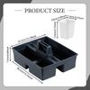 1 Piece Cleaning Tool Basket Multipurpose Storage Box Handy PP Container Refined Craftsmanship