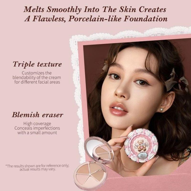 Flower Knows - Paleta korektorů Sweetie Bear 4 barvy - 2 typy