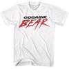 Cocaine Bear Movie Logo Light White T-Shirt