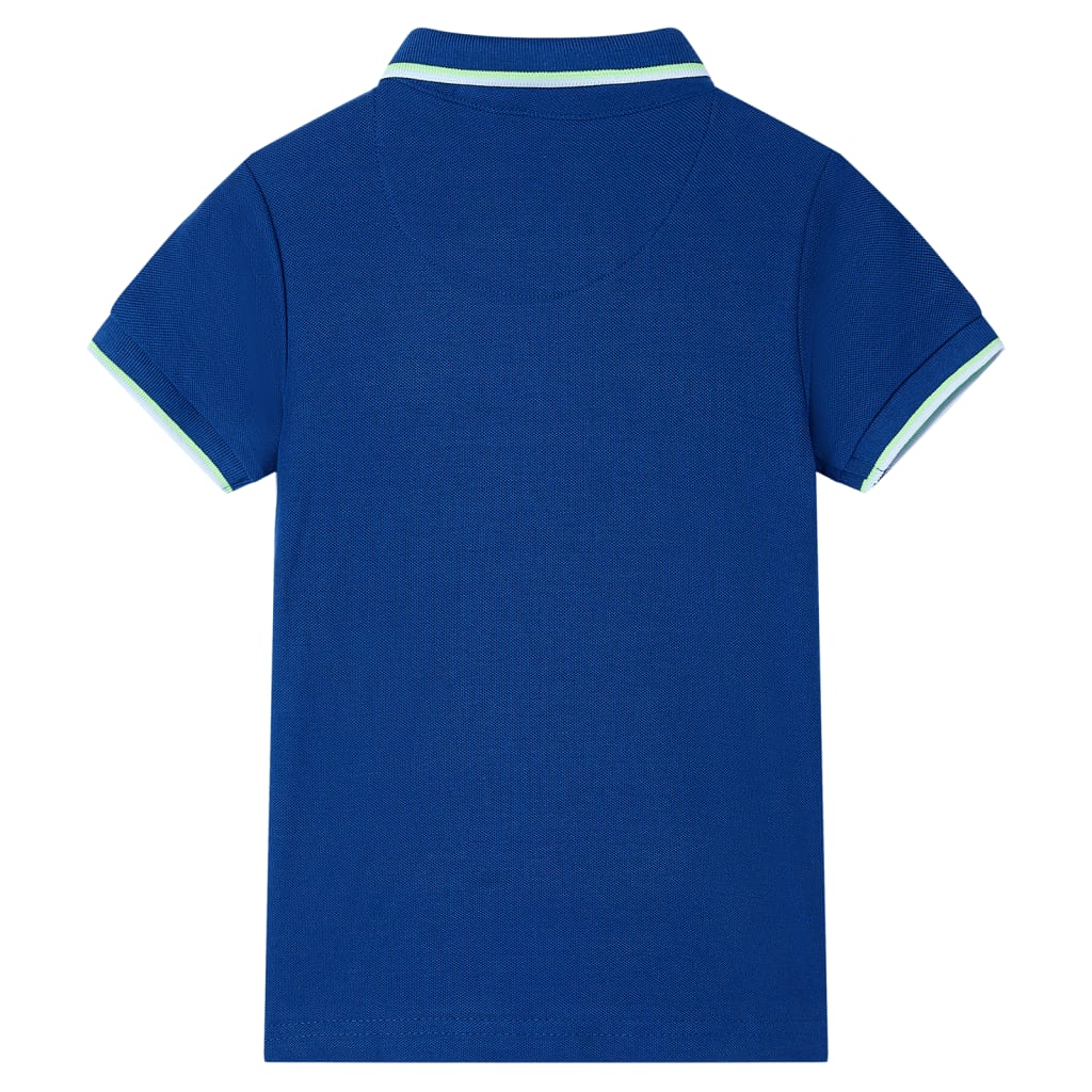 Children's Polo Shirt, Dark Blue, 140