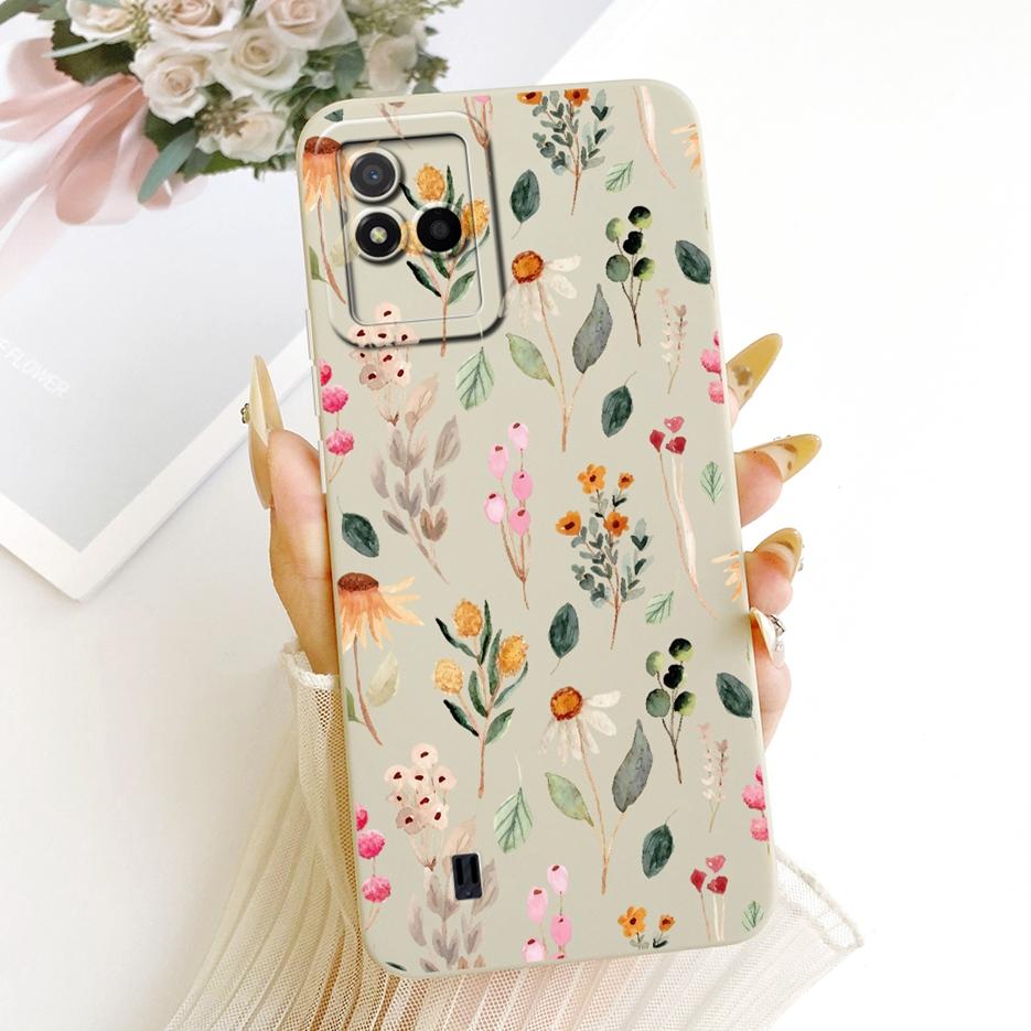 For Realme Narzo 50i Case RMX3235 Cute Rabbit Cartoon Cover Soft TPU Phone Case For Realme Narzo 50A Narzo50 i Back Cover Fundas