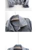 Trendy Koreaanse Patchwork Denim Jas - Korte Losse Stijl voor Dames voor Lente/Herfst