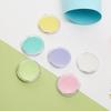 50 Teile/schachtel Einweg Seife Papier Hand Waschen Mini Tragbare Seife Tabletten für Männer Frauen Seife Blatt Outdoor Reise Liefert 6 farbe