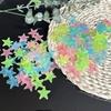 Wholesale Glow In The Dark Stars Wall Stickers Luminous 3D Fluorescent Adhesive Decoration for Home Baby Kids Bedroom Ceiling
