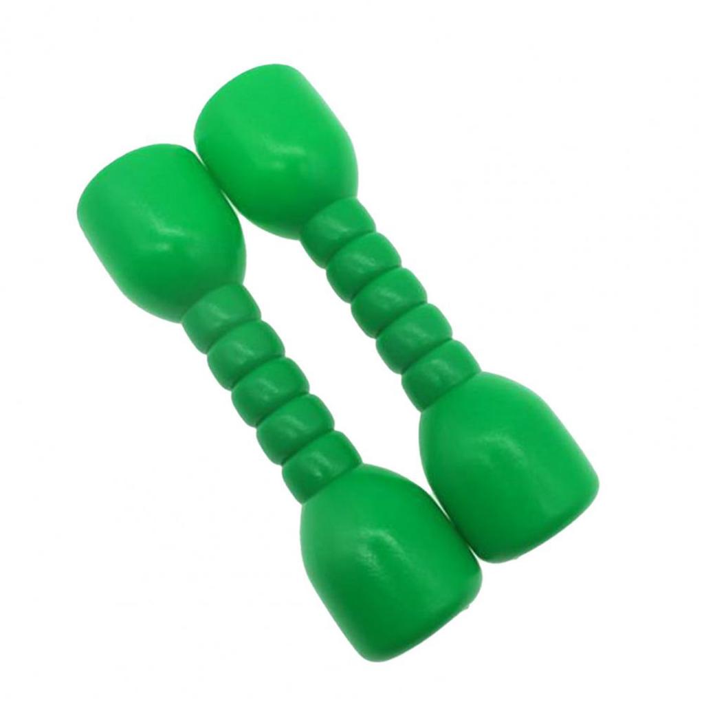 1 Pair Children Weightlifting Set Exercise Fitness Dumbbells Kids Weightlifting Dumbbells Plastic Home Exercise Dumbbell