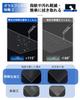 LANTU Protection for Toyota RAV4 Gauge RAV4 Navigation Screen RAV4 Custom Parts Full-Screen (60 Series) [Navigation + Set] 12.9-inch Protector,