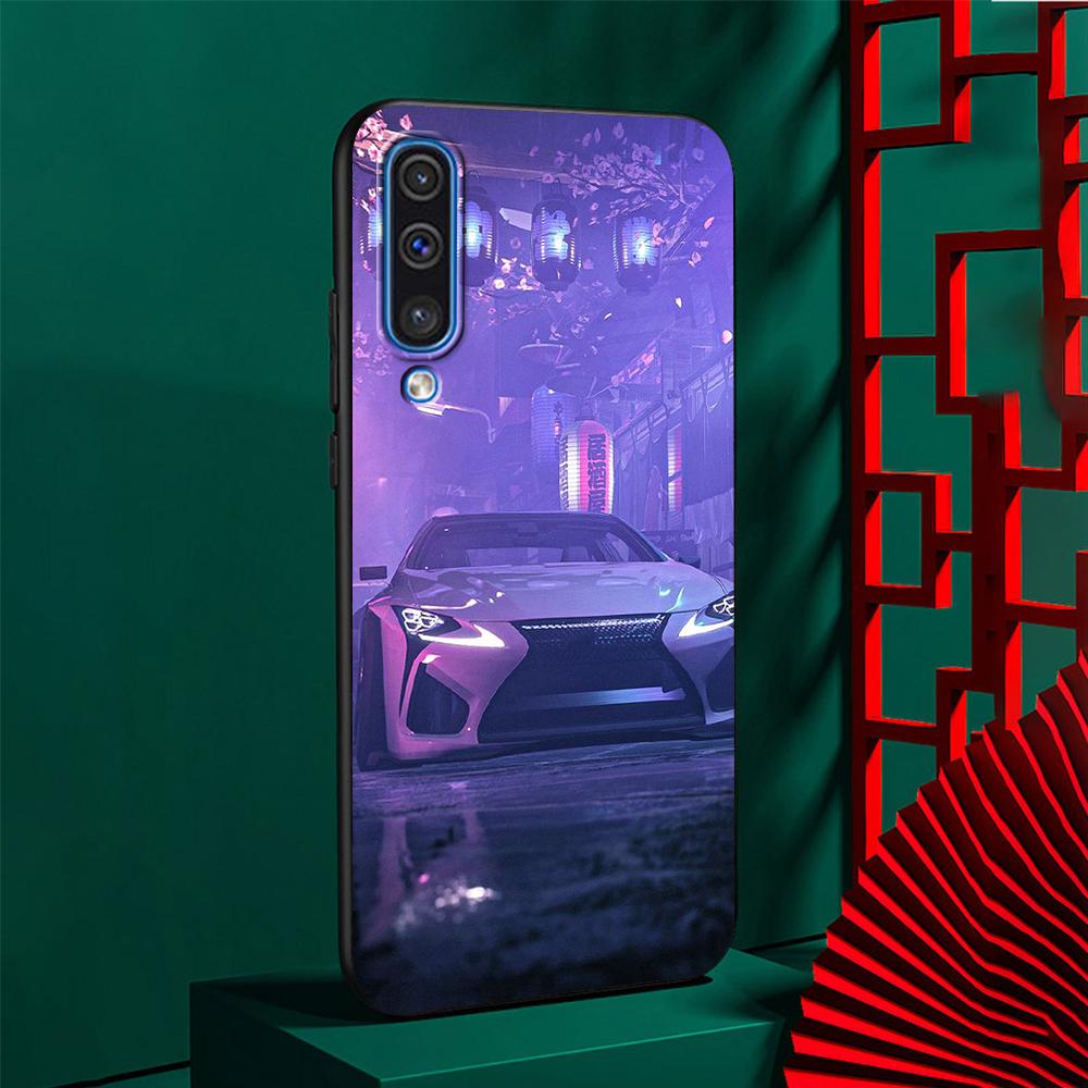 Car Cool Case for Samsung Galaxy A50 A10 A70 A30 A20s A20e A40 A10s A10e A90 5G A30s A60 A20 TPU Black Phone Cover A51 A52 Coque