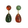 Luxurious And Sophisticated Earrings, Trendy Stud Earrings With A Retro Feel.