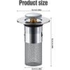 Bathroom Sink Hair Stopper, Pop-Up Sink Drain Strainer, Replacement for American Bathroom Sink Stopper (2 Pack)