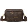 Vintage bedruckter Brief vielseitige kleine quadratische Tasche