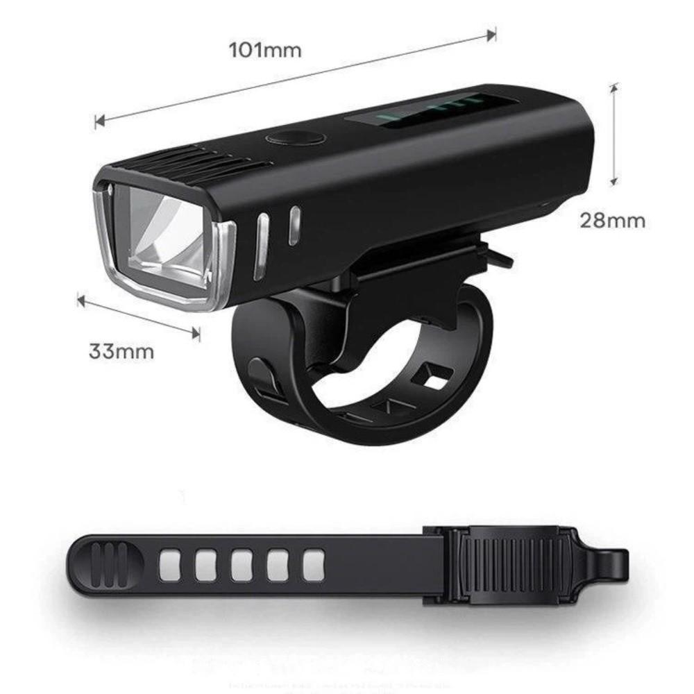 Waterproof Bike Front/Rear Light Smart Sense USB Rechargeable Bicycle Light Power Display Bike Headlight Taillight Bike