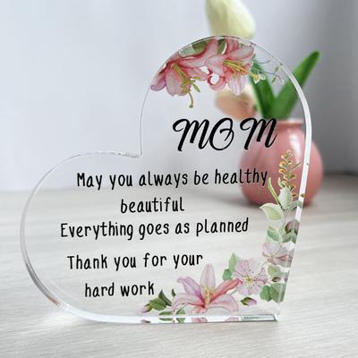 Любов Акриловий Подарунок на День Подяки для Матері Меморіальна Спальня Вітальня Прикраса