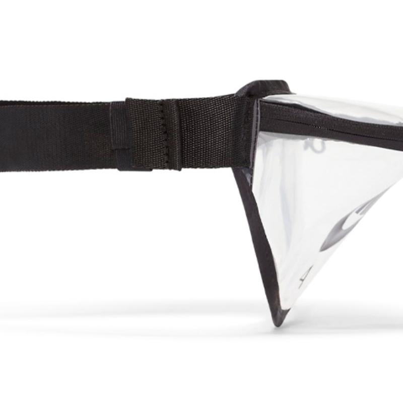 Nike Heritage Polyurethane Sling Bag, Fanny Pack Regular Unisex Transparent Casual CW9259-975