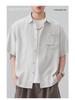 Men's 2026 Trendy Japanese Style Retro Loose Short Sleeve Polo Shirt