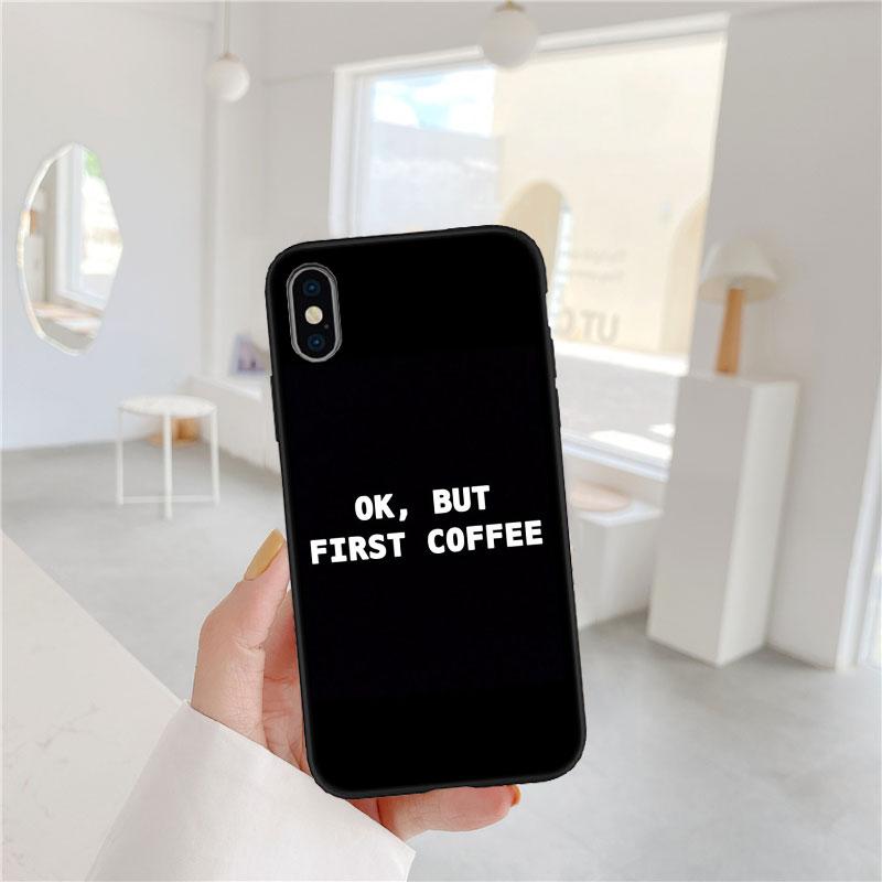 PP20 Coffee Time Phone Case for Samsung Galaxy A11 A12 A13 A15 A52S A53 A55 A56 A70 A71 A72 A73 F06 F16 F56 S10 Plus S10e