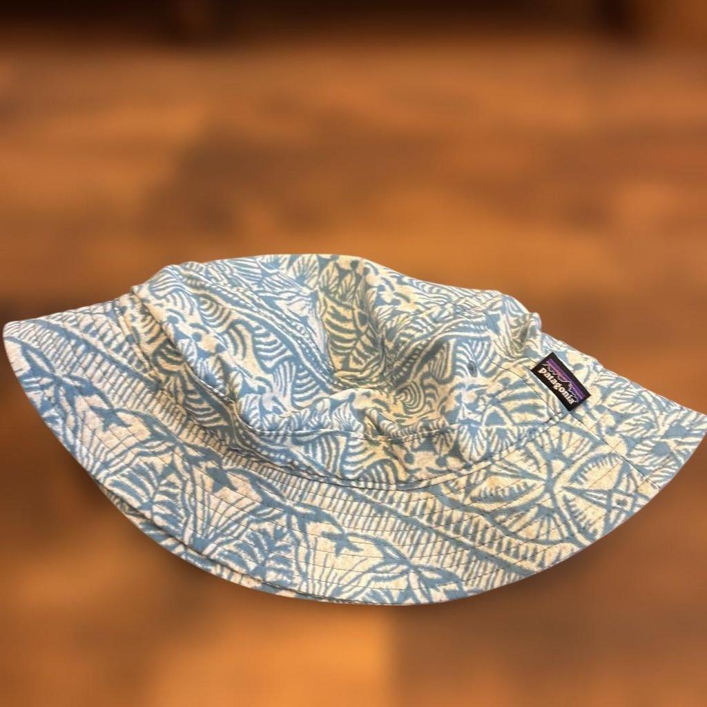 Used Patagonia Bucket Hat Blue Size L
