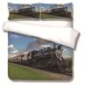Locomotive Quilt Cover Three-Piece Set, Home Textile Printing