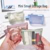 Minimalist Transparent 3D Triangle Nylon Coin Purse & Key/Earphone Pouch