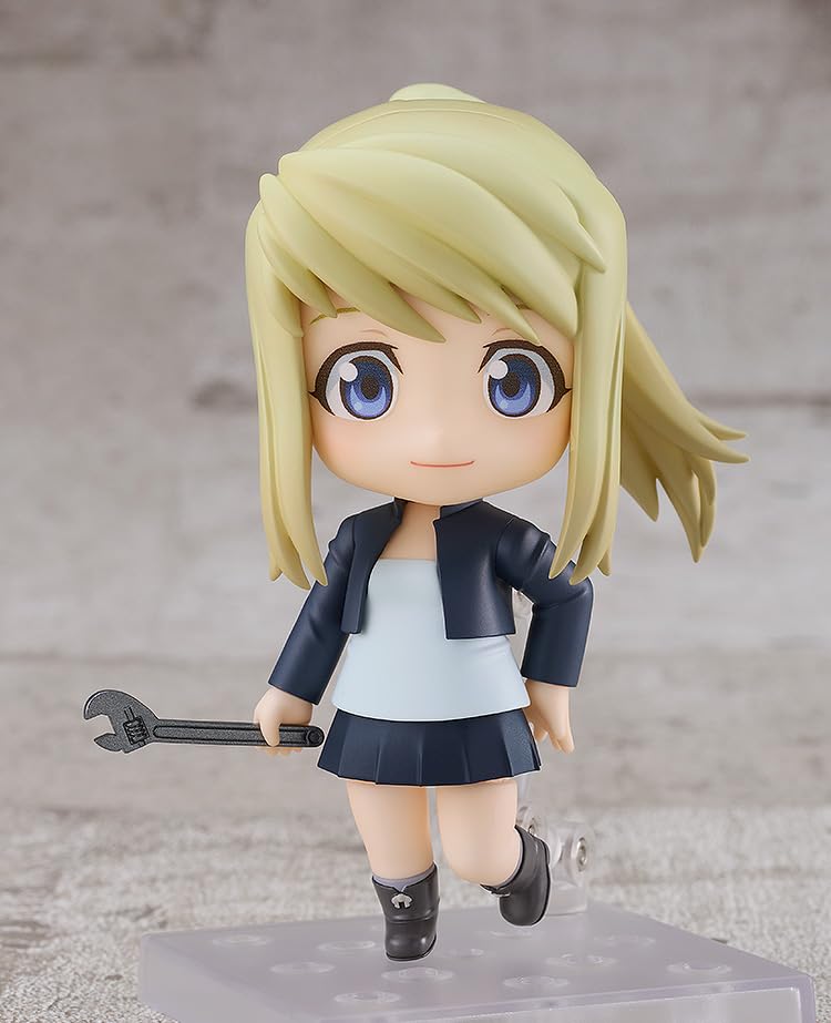 Nendoroid Fullmetal Alchemist Winry Rockbell plastová malovaná pohyblivá figurka v měřítku.
