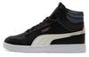Unisex Shuffle Mid Top Sneakers Black/White 380748-07