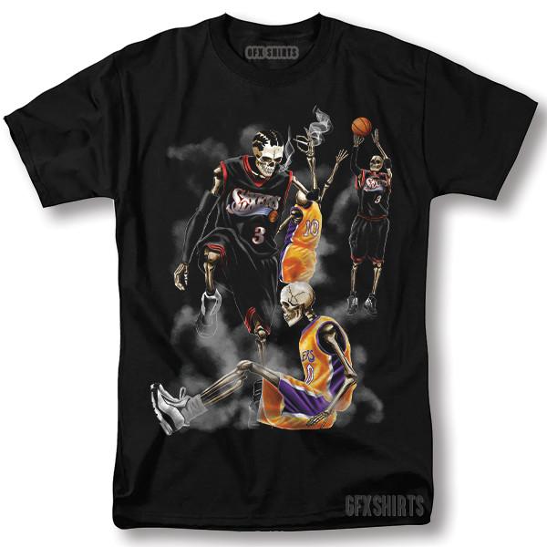 Футболка Allen Iverson STEPOVER, Унисекс мерч Allen Iverson, Унисекс футболка Allen Iverson S