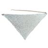 Shinning Sequins Triangle Scarf for Prom Party Lightweight Triangle Collar for Ladies Wedding Model Show Supplies