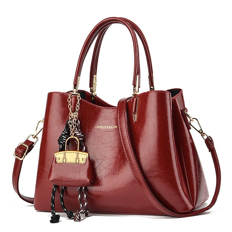 Fashionable Versatile Handbag For Women In Black And Coffee Perfect For Casual Outfits