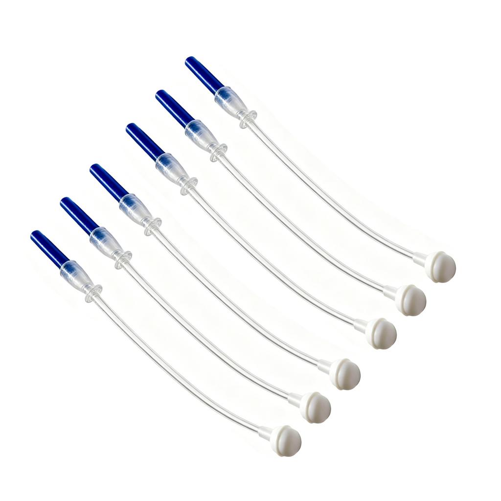 6PCS 360° Spray Bottle Adapters, Weighted Dip Tube Replacement for Most Spray Bottles 6 Pieces