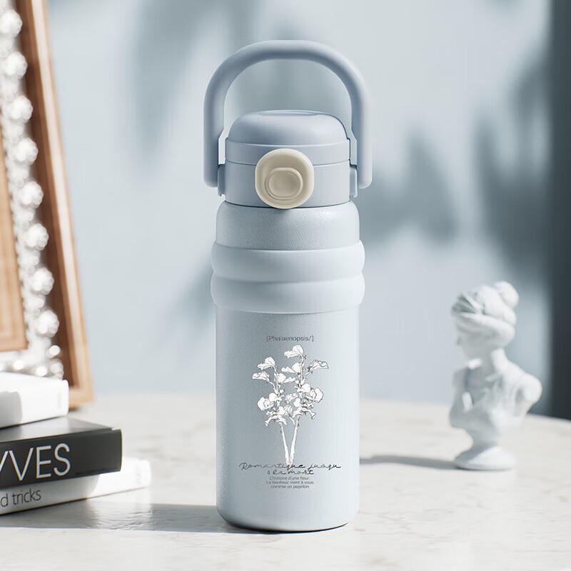 RELEA Yinyue 316L Stainless Steel Insulated Straw Bottle
