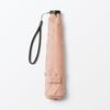 MUJI Lightweight Folding Umbrella for Sun and Unisex Light 50cm Rib Length Rain, Adult, DEA03A5A, Pink,