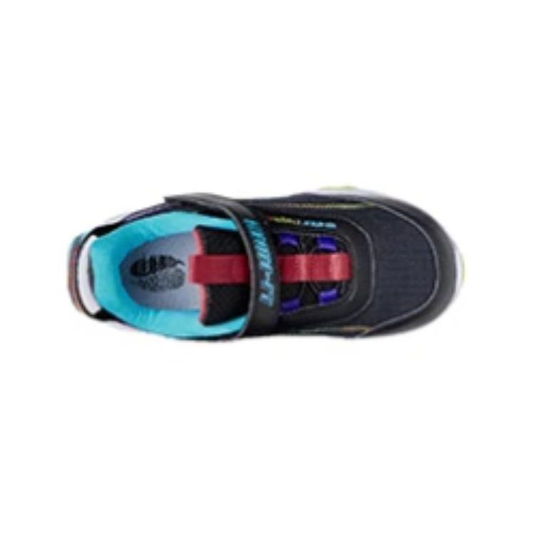 Li Ning Kids Sports Non-Slip Shock Absorbing Wear-Resistant Breathable Rebound Low-Top Running Shoes Kids Running Shoes Black YKNR110-1