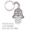 Back To School Bag Keyring Hamsa Hand Eye Of Horus Key Ring Ornaments For Home Cool Keychain