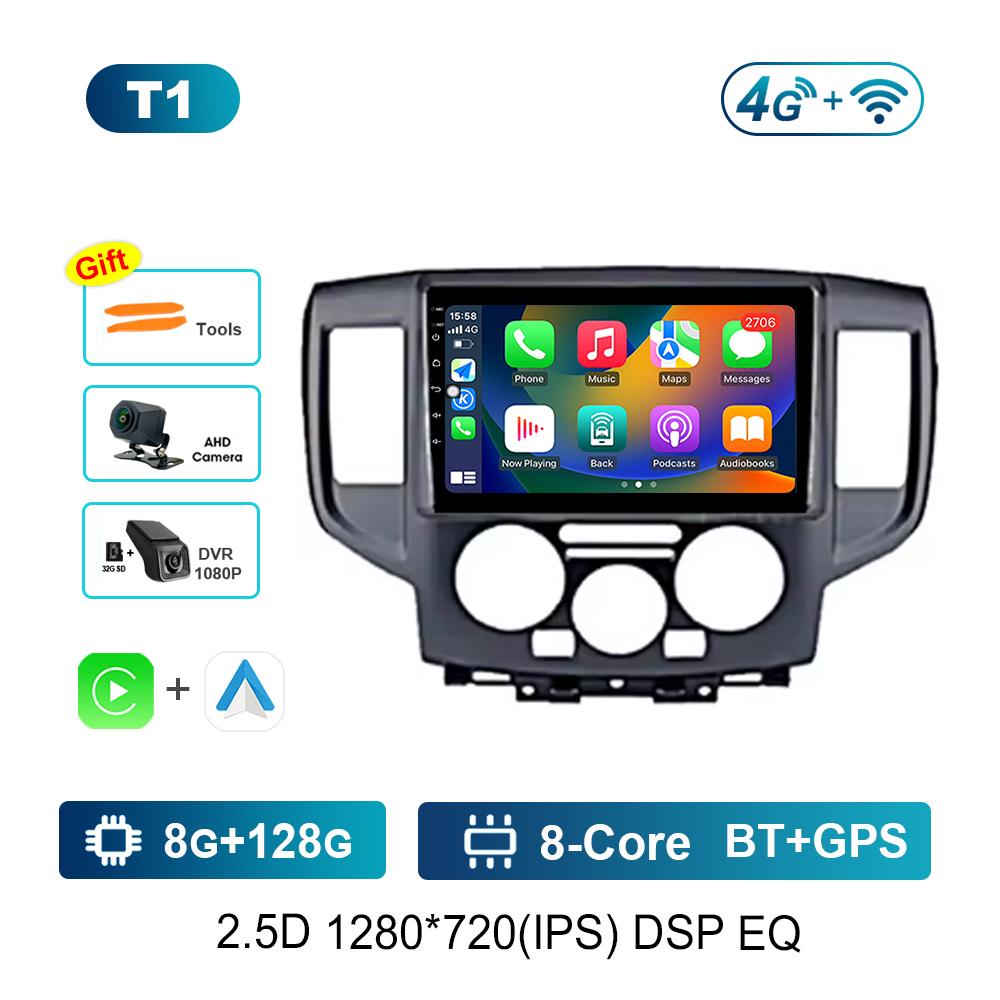 9'' for Nissan NV200 2011 2015 - 2018 Android Car Radio Multimedia Player DSP Stereo WiFi GPS Navi Carplay IPS Screen Auto Tools