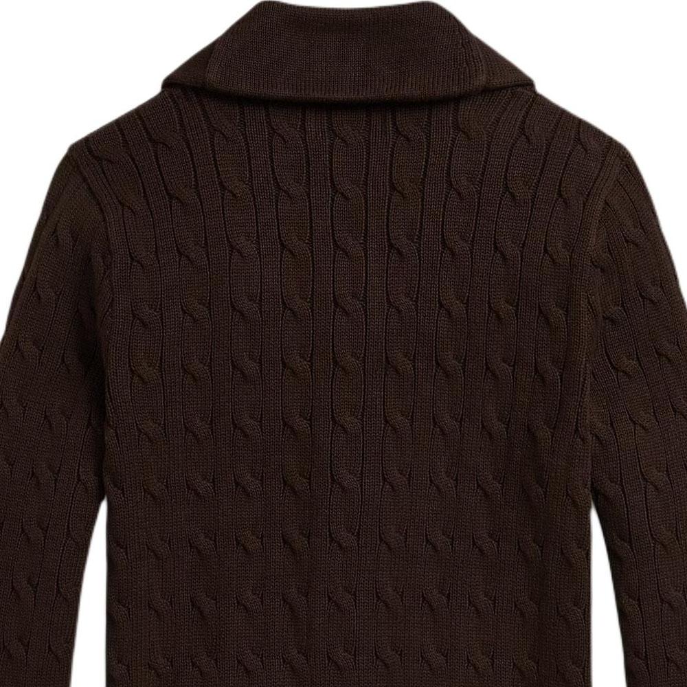Polo Ralph Lauren Sweater With Pony Logo Cotton Long Sleeve Slim Fit Youth Kids tops 323978377-003
