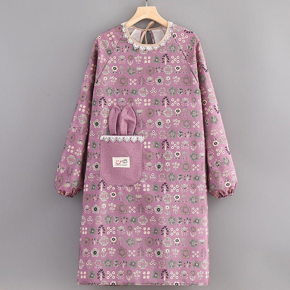 2Pcs Breathable Kitchen Cooking Apron Canvas Cleaning Apron Suspender Work Dress  BBQ