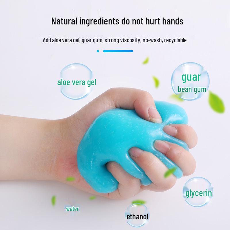 Schwarzes Tech Auto Innenreinigungsgel - Multifunktionaler Staubentferner