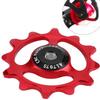 Przerzutka rowerowa 12T Kółka kółka przerzutki roweru górskiego Łożysko Zestaw kółek napinających Części Czerwony