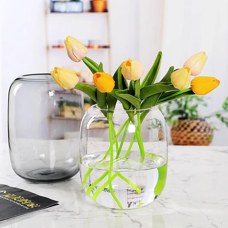 Hydropower Glass Vase & Micro Landscape Fish Tank