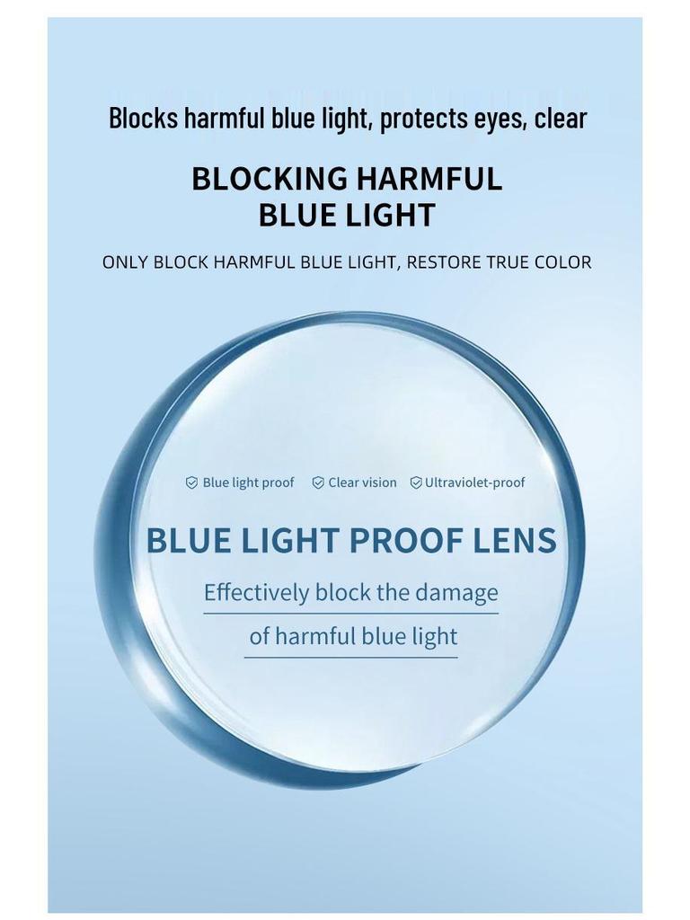 Large Frame Cat-Eye Anti-Blue Light Reading Glasses with Handmade Diamond Decoration