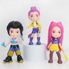 15.5cm Kpop Demon Hunters Anime Kpop Girl Group Cartoon Rumi Zoey Mira Action Figures PVC Figurines Model Doll Girls Toys Gifts