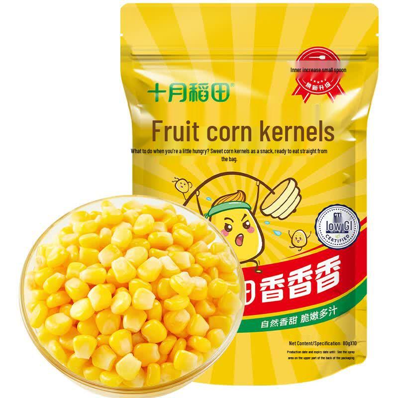 Shiyue Daotian Niedriger GI Instant Süßmaiskerne mit Frucht