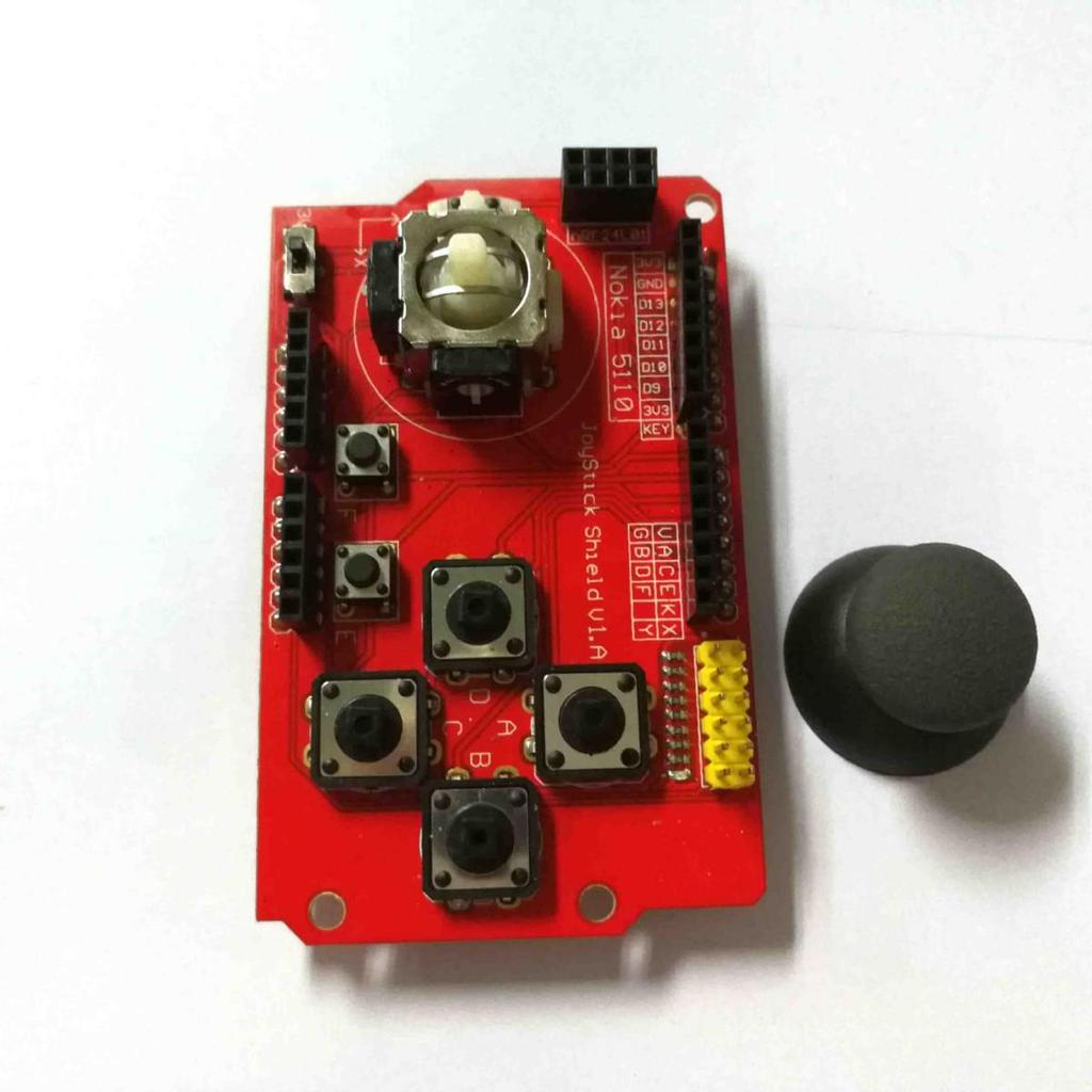 Joystick Shield Game Controller Expansion Board with Keyboard and Mouse Simulation