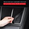For Tesla Model YL 6-seater Version Center Console Wireless Charging Silicone Pad Anti Slip YL Car Modification Car Car Sticker