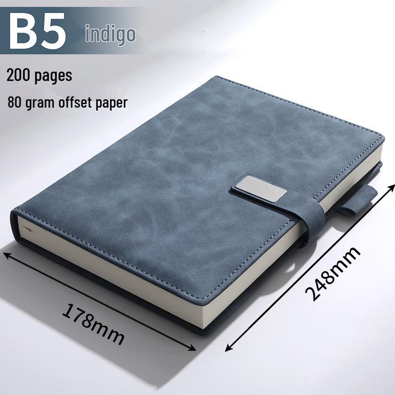 Deluxe A5/B5 Business Planner Notebook with Custom Logo Gift Box