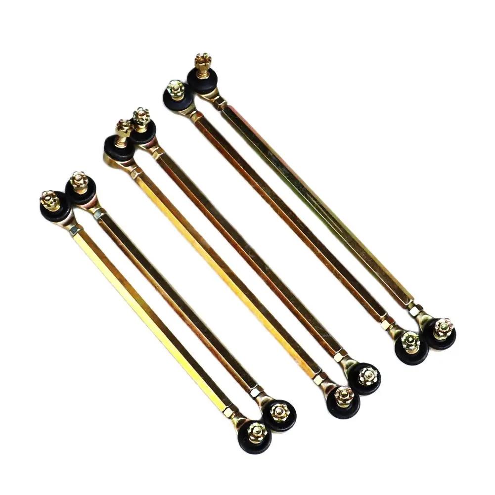1 Paar Set 90MM-290MM M10 Lenkwellen Spurstange Mit Spurstangenkopf für 4 Rad Go-Kart Karting Modifikation ATV 50cc-250cc
