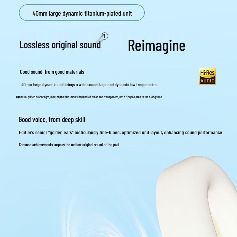 Edifier W800BT FREE Noise Cancelling Bluetooth Over-Ear Headset