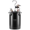 Réservoir Pression pour Peinture au Pistolet 15L/3.75gal Tuyaux de Pistolet à Peinture Manomètre